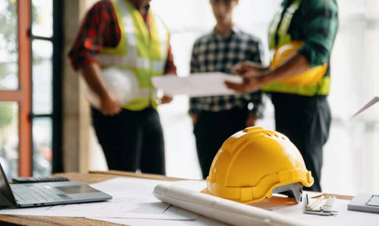 Site safety and construction project management at Jensten Insurance Brokers, specialising in construction insurance.