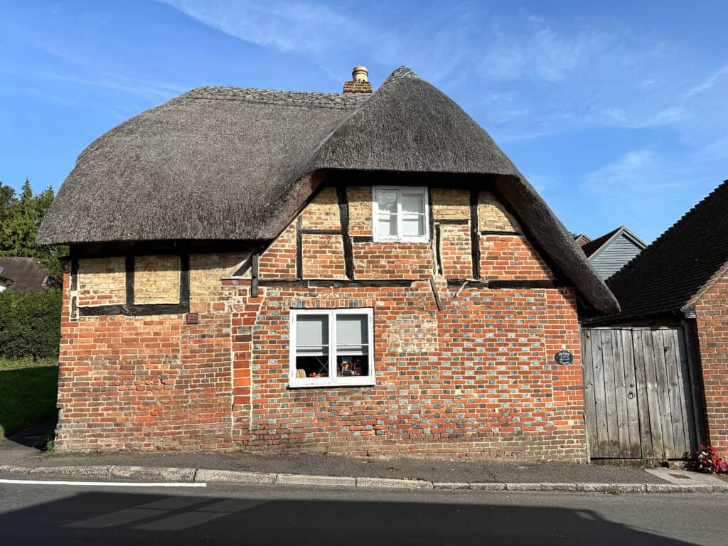 Thatched listed building