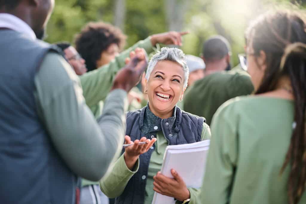 Team leader at a not-for-profit organisation